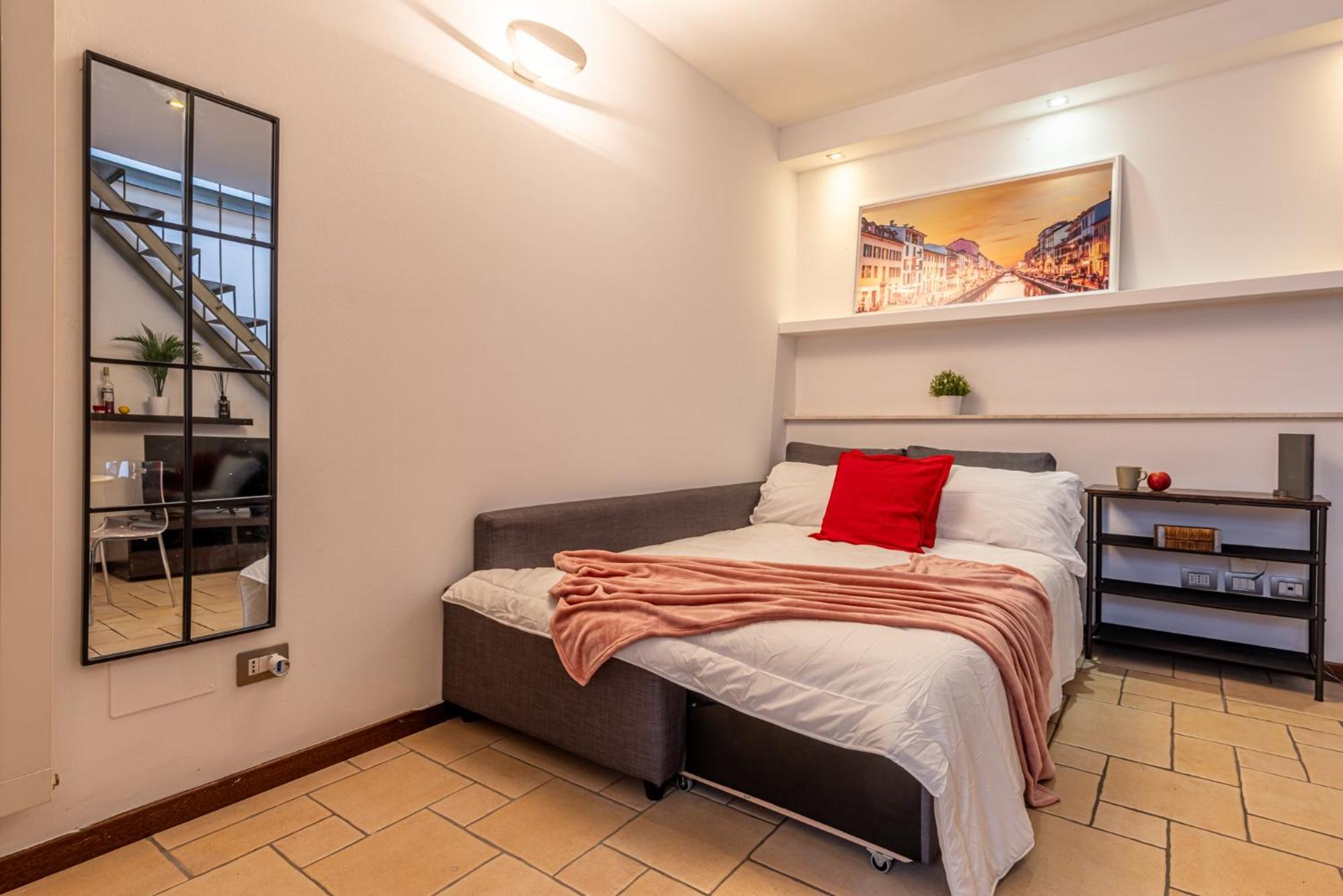 Romantic Suite Navigli - 15Min Duomo - Free Parking Milan Extérieur photo
